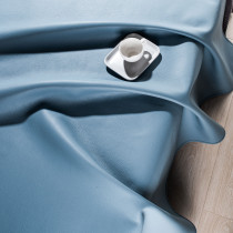 臻享头层进口牛皮枕套对装（星光蓝）