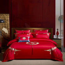 长绒棉婚庆六件套-盛世情缘