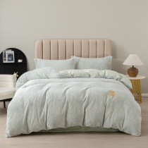 太空速暖绒保暖四件套-锦月（青岚）